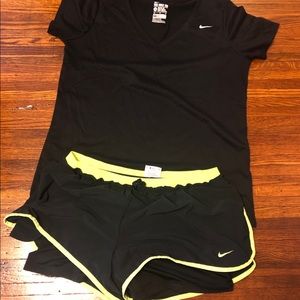 Nike Tee and Short Outfit
